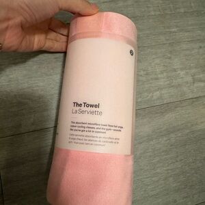 Lululemon Pink Microfiber Towel